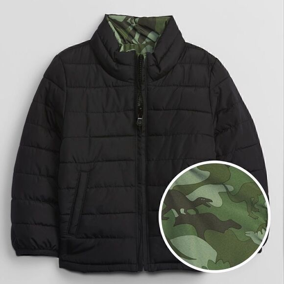 TODDLER ColdControl Reversible Puffer Jacket size 12 months - Picture 1 of 3